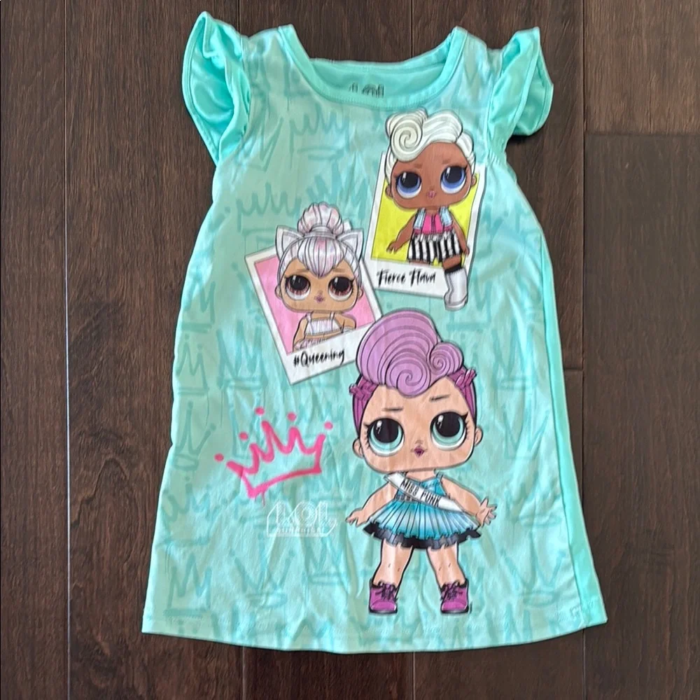 Toddler Girls L.O.L. Surprise! Aqua Night Gown!